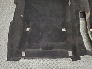 W201 Baby Benz rear floor carpet black used OEM