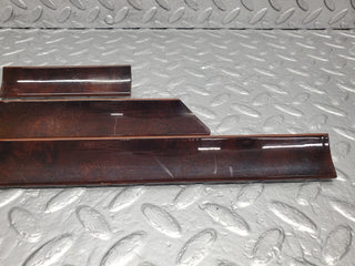 W124 dashboard wood trim set used OEM