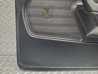W201 Baby Benz rear right door card black used OEM