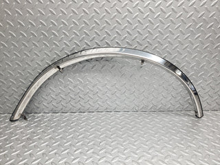 W123 wheel arch chrome fender wing trim front right used OEM