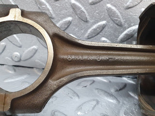 W123 Coupe piston with connecting rod used OEM