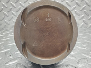 W124 Cabriolet piston with connecting rod used OEM
