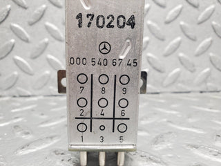 W124 Cabriolet overload relay used OEM