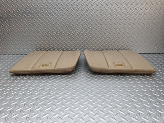 R129 SL rear seat beige leather used OEM