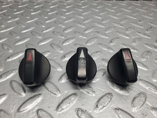 W123 heater control knob set used OEM