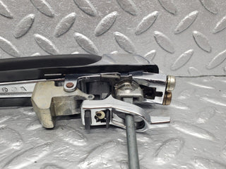 W123 Coupe left door exterior handle used OEM