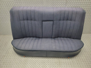 W123 rear seat blue used OEM