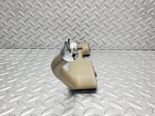 W108 interior door handle rear left grey used OEM