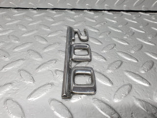 41699 Mercedes-Benz W124 200E Trunk Badge Emblem