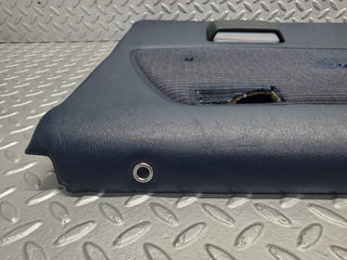 S123 Wagon rear left door card blue used OEM