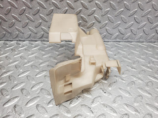 W140 front left door lock mechanism cover used OEM