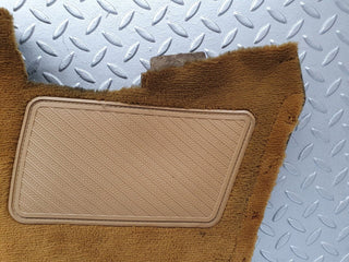 W124 centre console carpet right side beige used OEM