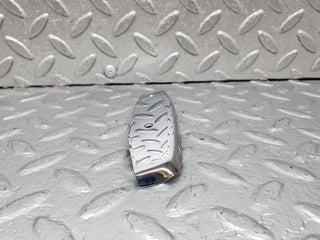 W123 Coupe left door chrome front cover used OEM