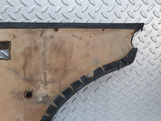 W108 rear left door card black used OEM