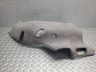 W124 Wagon trunk panel cover left grey used OEM