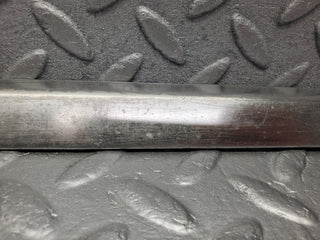 W126 Coupe door window chrome trim left side used OEM