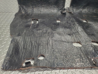 W124 Cabriolet rear seat floor insulation used OEM