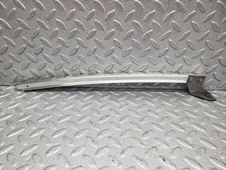 W123 rear right door chrome window channel used OEM