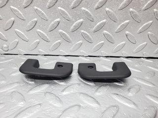 W124 interior door latch trim pair used OEM