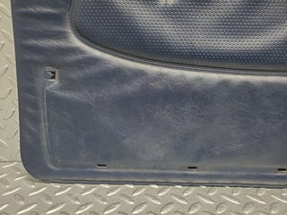 W123 Lang front right door card blue used OEM