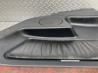 W124 Cabriolet rear right card panel black used OEM