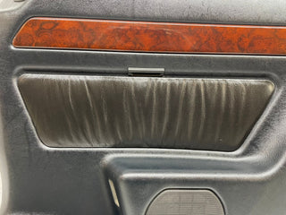 W124 Cabriolet rear right card panel black used OEM