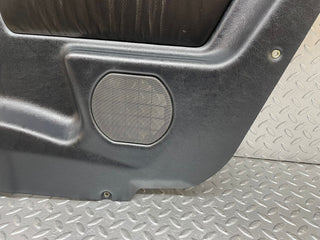 W124 Cabriolet rear right card panel black used OEM