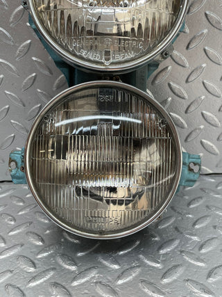 W111 headlight left/right used OEM