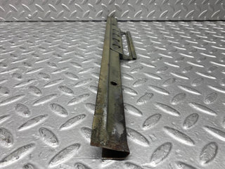 W109 front right door glass holder used OEM