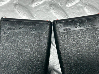 5468 Mercedes-Benz W124 230E Rear Seat Belt Buckles Set 1248608585 1248601696