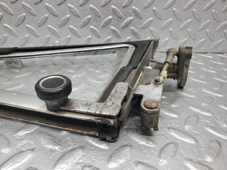 W108 front left quarter window glass used OEM