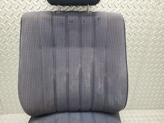 W123 front left seat blue used OEM