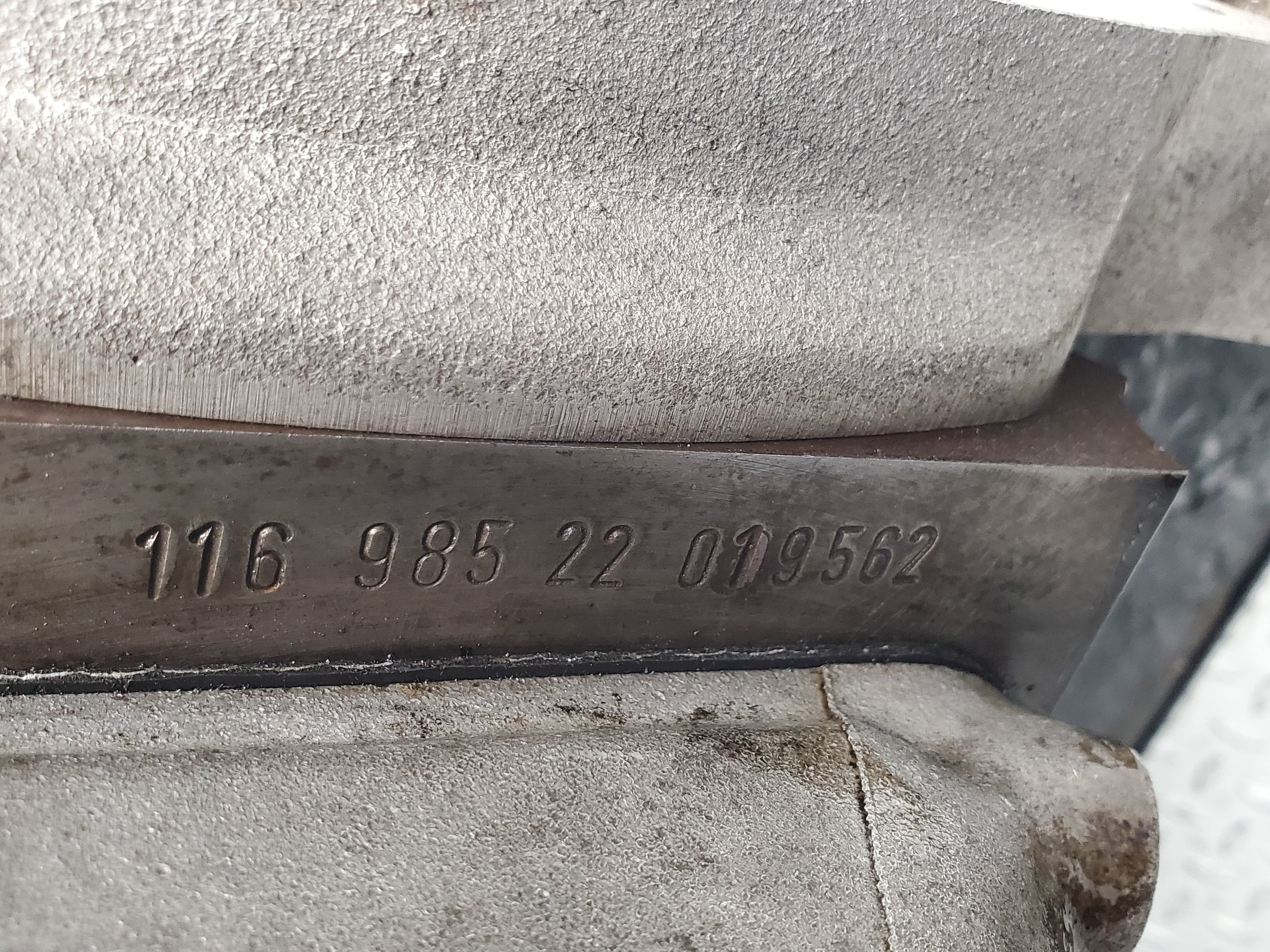 2539 Mercedes-Benz W116 350SE Complete Engine M116.985 V8 1160111001