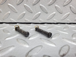 W124 door safety check strap pin 2x used OEM