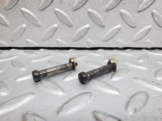 W124 door safety check strap pin 2x used OEM