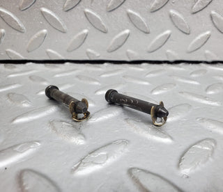 W124 door safety check strap pin 2x used OEM