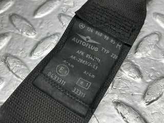 31536 Mercedes-Benz S124 220TE Front Right Seat Belt With Buckle 1248609885
