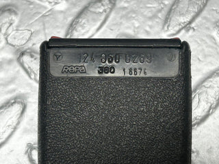 31536 Mercedes-Benz S124 220TE Front Right Seat Belt With Buckle 1248609885