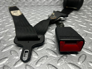 W123 front left seat belt with buckle used OEM