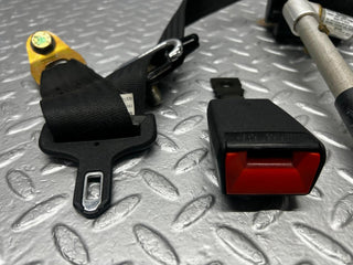 W123 front left seat belt with buckle used OEM