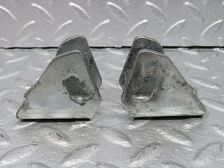 R107 SL soft top bracket pair used OEM
