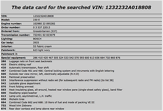 15517 Mercedes-Benz W123 230E Rear Right Cloth Covered Door Seal Cream
