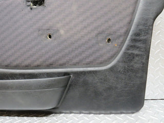 W123 front right door card black used OEM