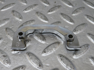 W116 left chrome door latch trim used OEM