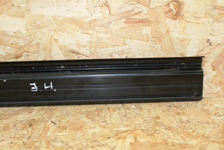 W123 door sill trim cover rear black used OEM