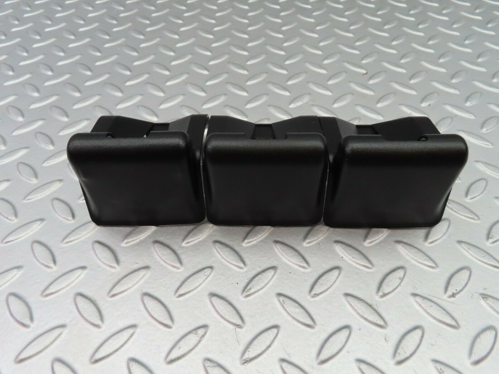 6439 Mercedes-Benz S124 E220 Wagon Rear Seat Hinge Covering Set 1249220130