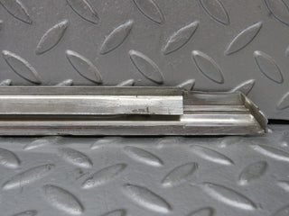 W108 front left door chrome moulding trim used OEM