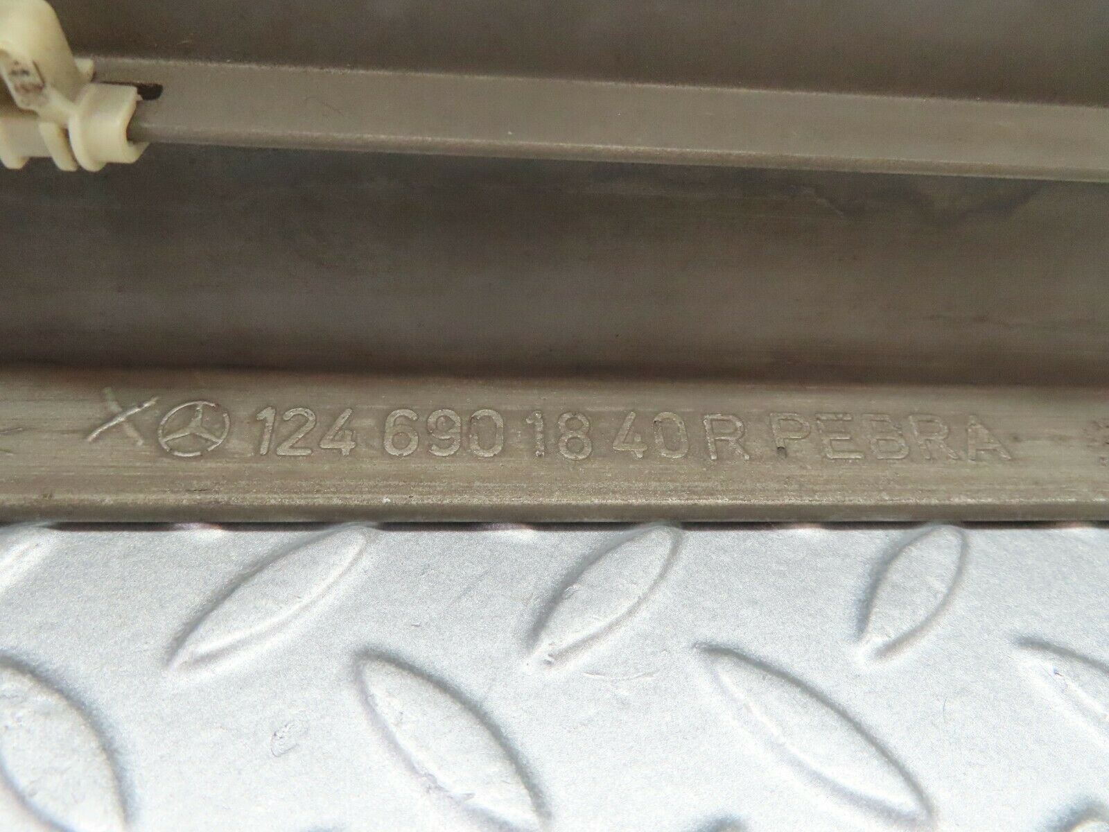 5407 Mercedes-Benz W124 230E Rear Right Door Lower Moulding Trim 1246901840