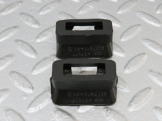 36586 Mercedes-Benz W201 190E 2.0L Door Check Strap Rubber Seal 2x 2017270430