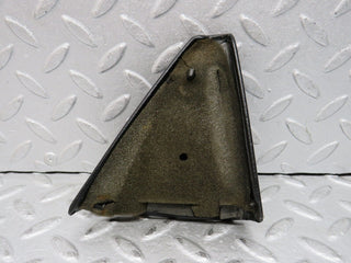W124 Cabriolet mirror triangle cover left black used OEM